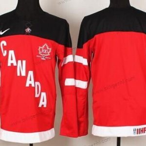 2014/15 Team Canada Børn Customized Rød 100TH Trøjer