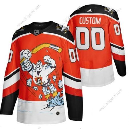 Anaheim Ducks Custom Rød Herre Adidas 2020-21 Alternativ Autentisk Spiller NHL Trøjer
