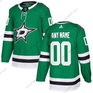 Custom Herre Adidas Dallas Stars Grøn Home Autentisk Syet NHL Trøjer