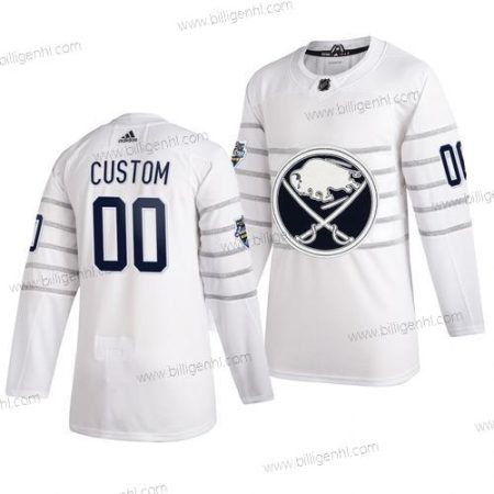 Herre 2020 NHL All-Star Game Buffalo Sabres Custom Autentisk Adidas Hvid Trøjer