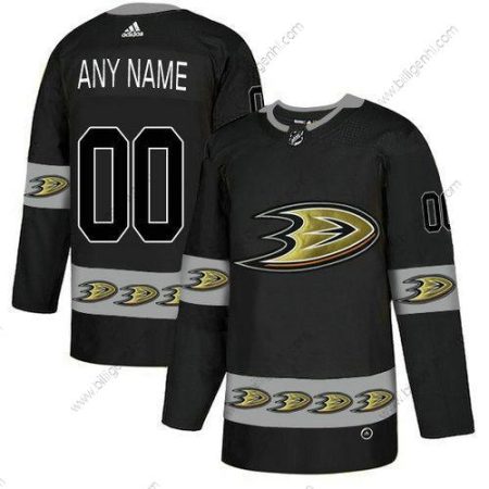 Herre Anaheim Ducks Custom Team Logos Mode Adidas Trøjer