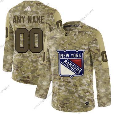 New York Rangers Camo Herre Customized Adidas Trøjer